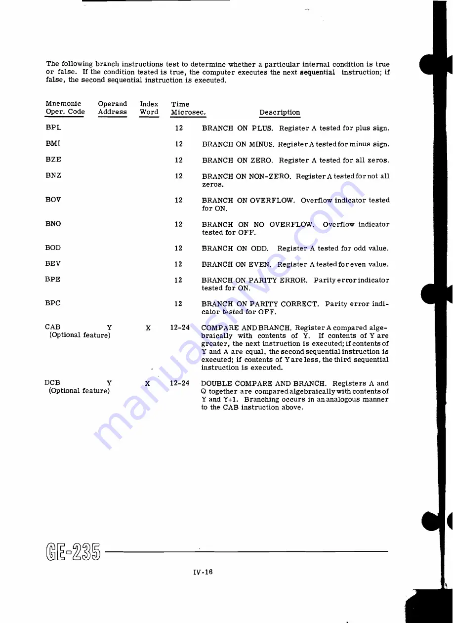 GE 235 Скачать руководство пользователя страница 41