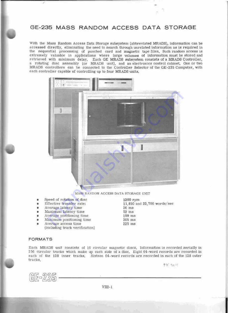 GE 235 Скачать руководство пользователя страница 72