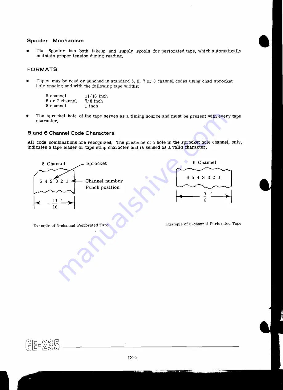 GE 235 System Manual Download Page 77