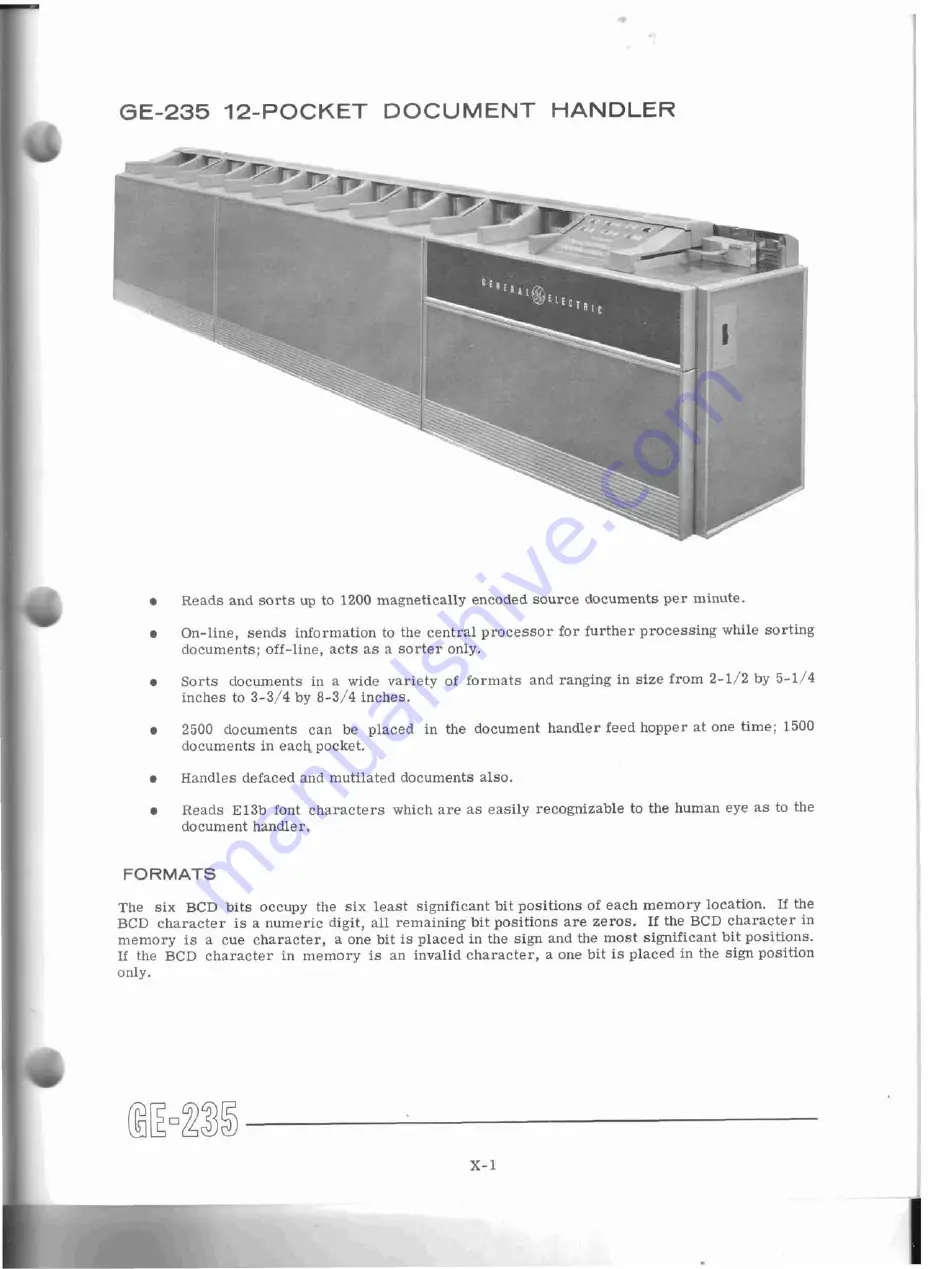 GE 235 System Manual Download Page 80