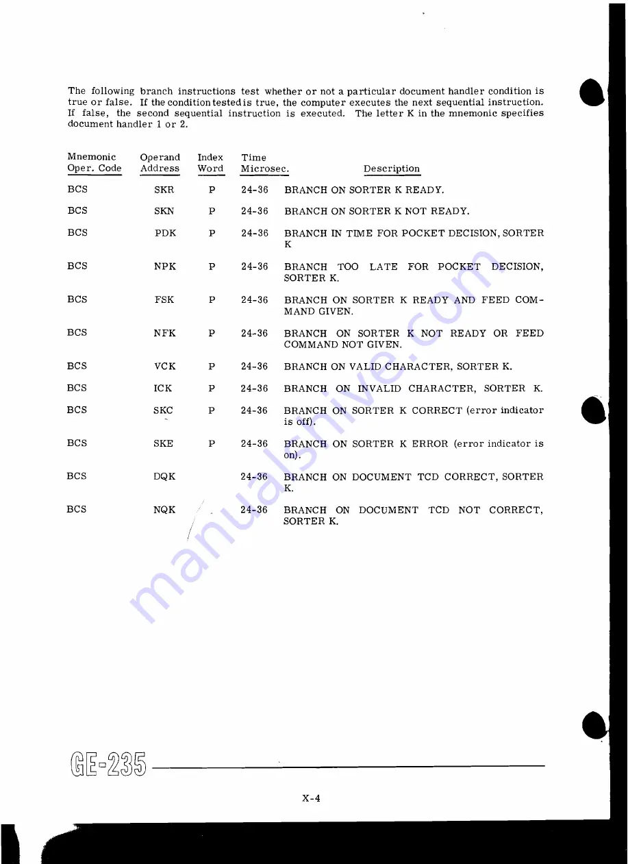 GE 235 System Manual Download Page 84