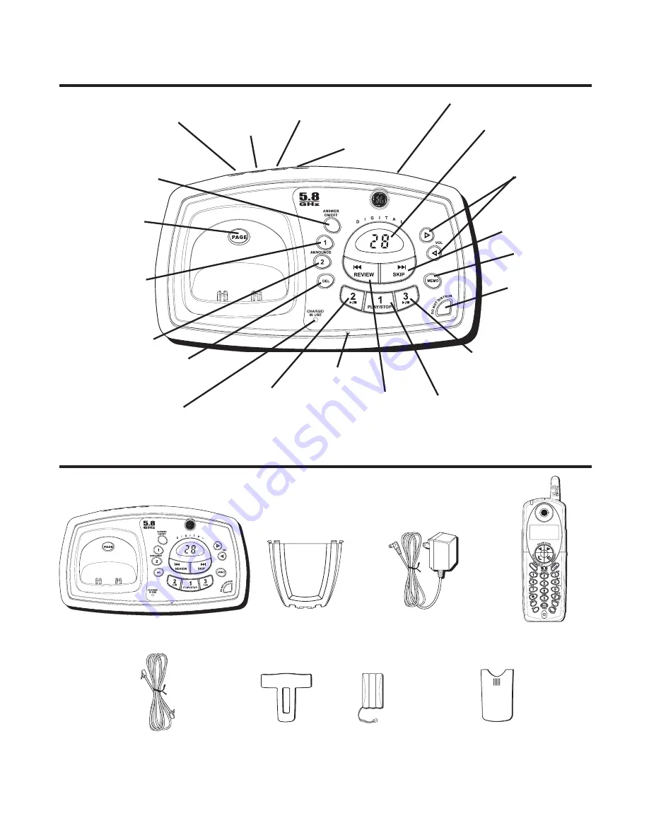 GE 25833 Instructions Manual Download Page 61