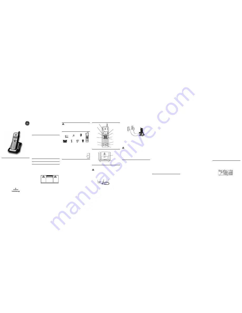 GE 25931 Series User Manual Download Page 1