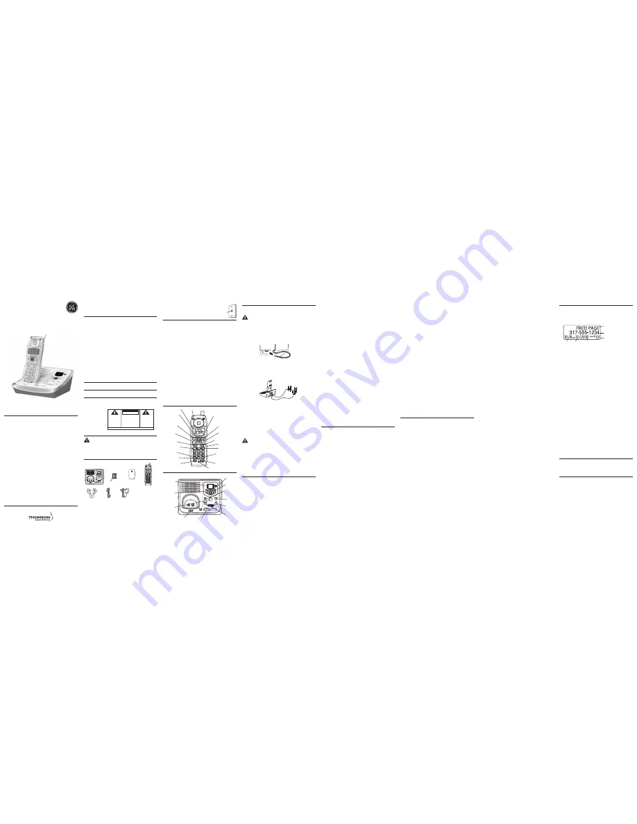 GE 25942GE3 User Manual Download Page 1