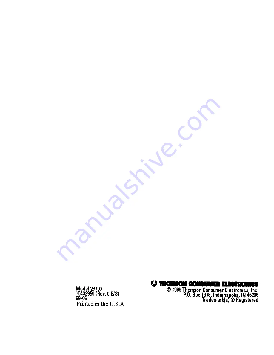 GE 26700 User Manual Download Page 16