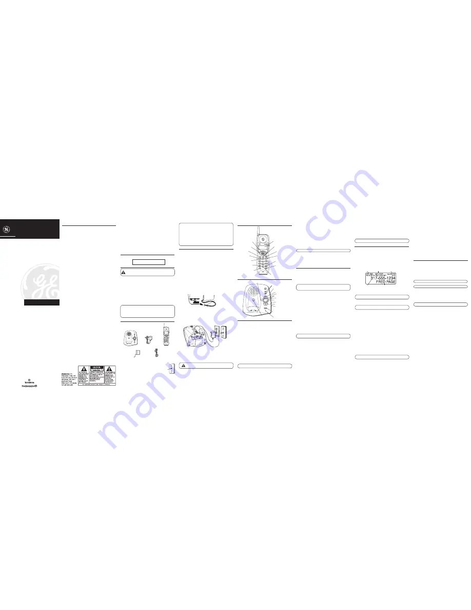 GE 26999GE1 User Manual Download Page 1