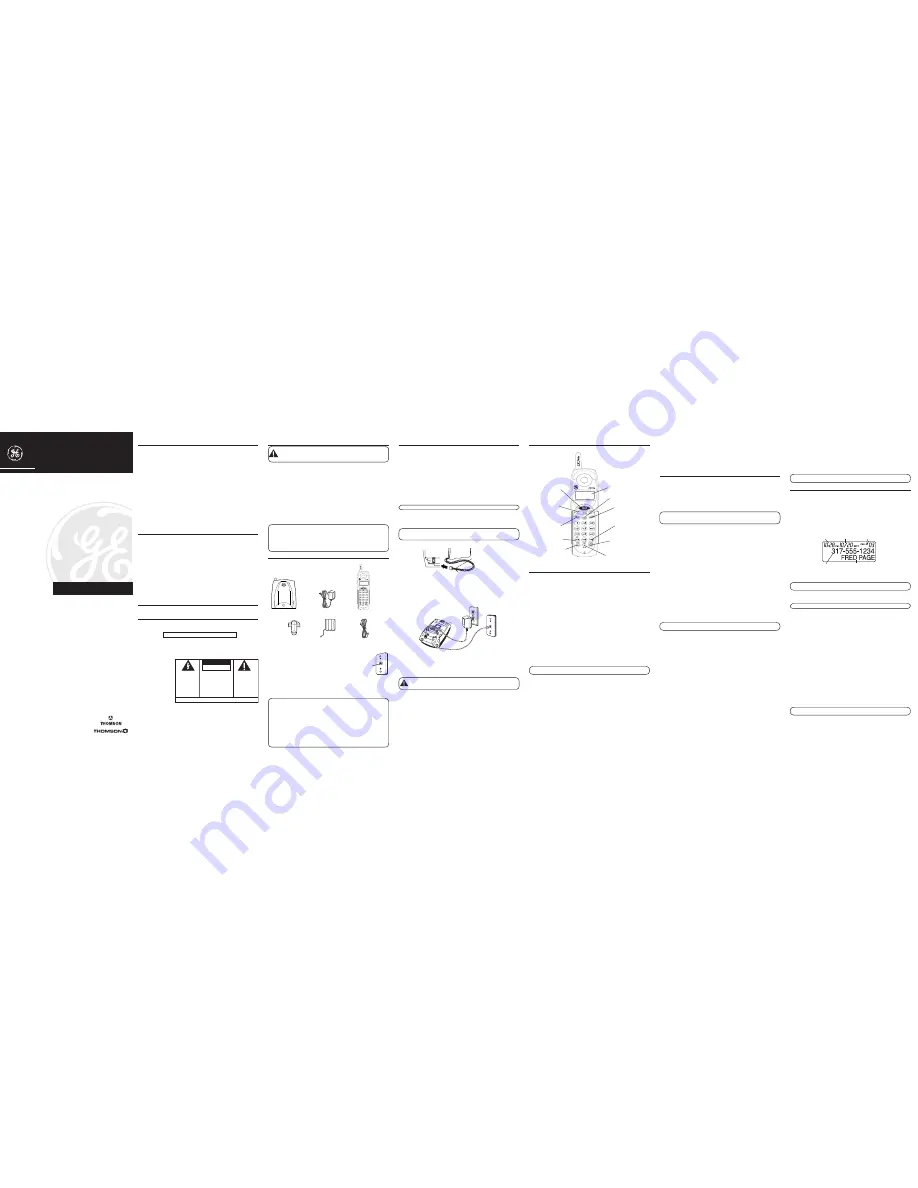 GE 27933 User Manual Download Page 1