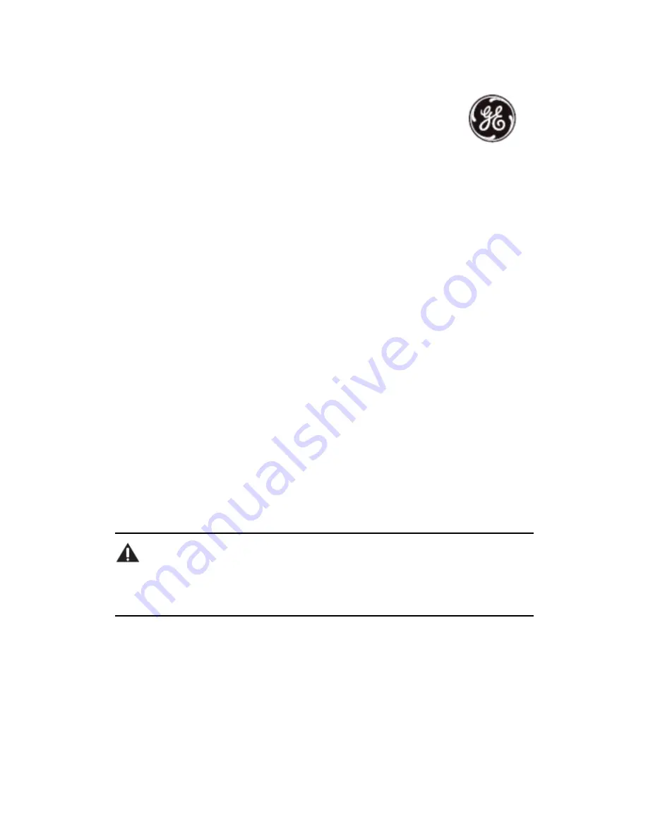 GE 28517 Series User Manual Download Page 1