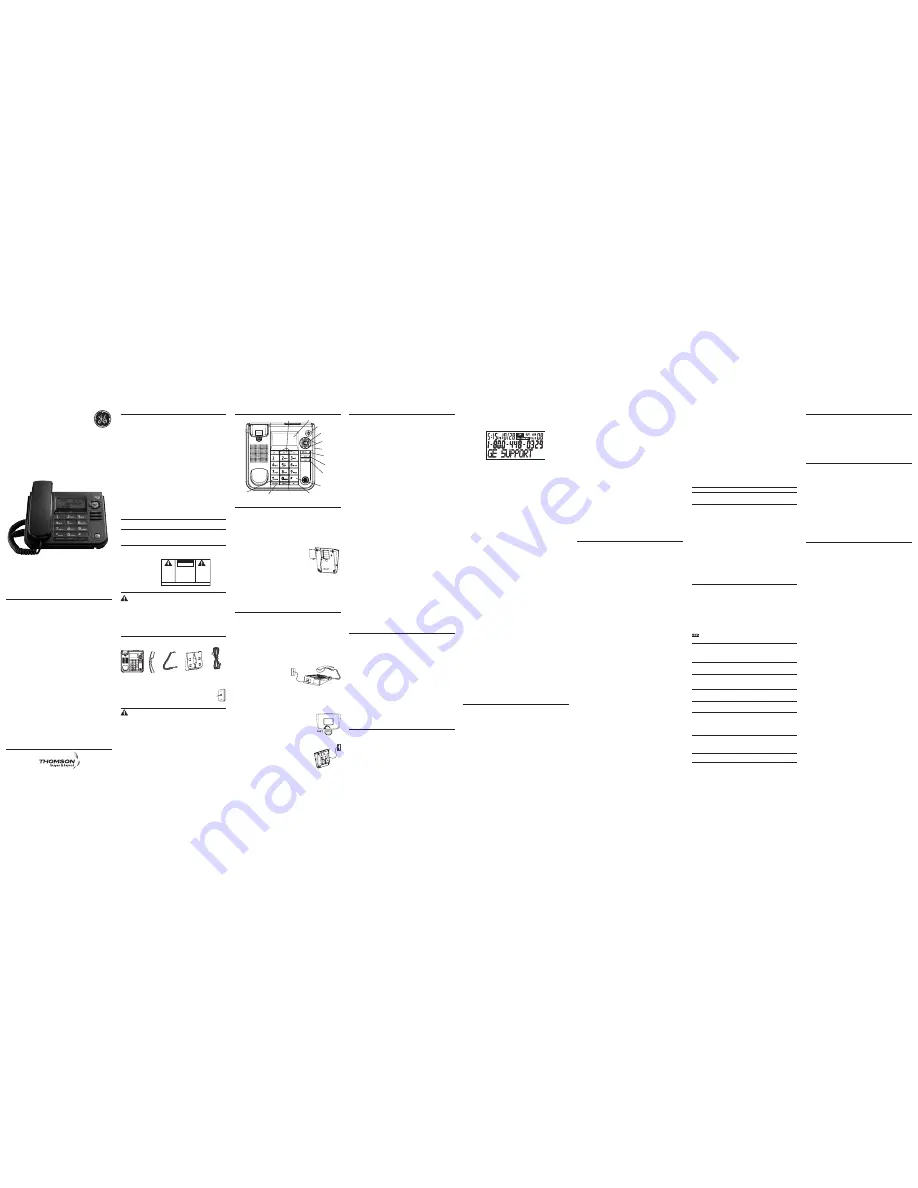 GE 29581 User Manual Download Page 2