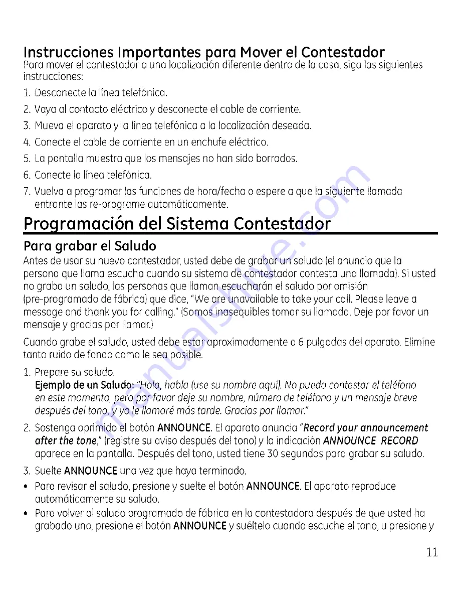 GE 29582 User Manual Download Page 51