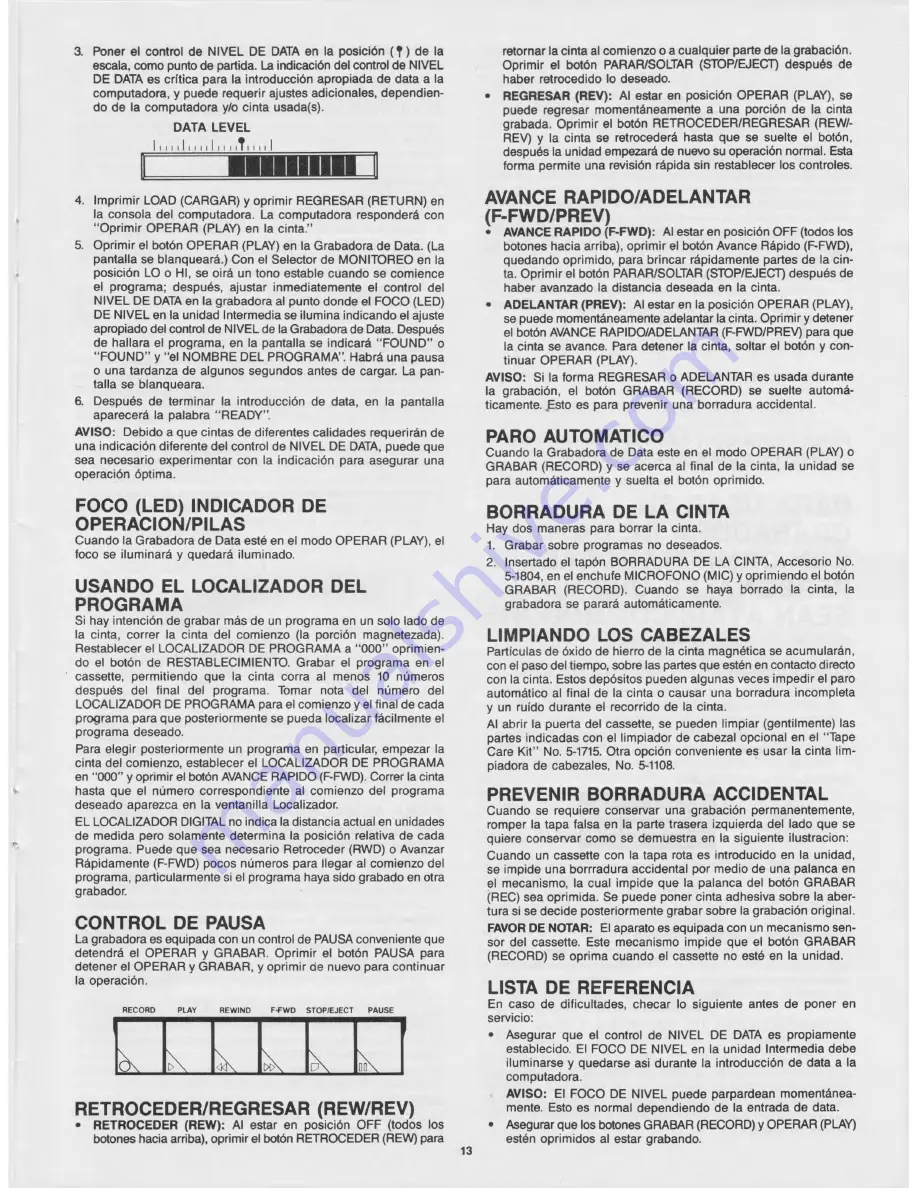 GE 3-5156 Use And Care Manual Download Page 13