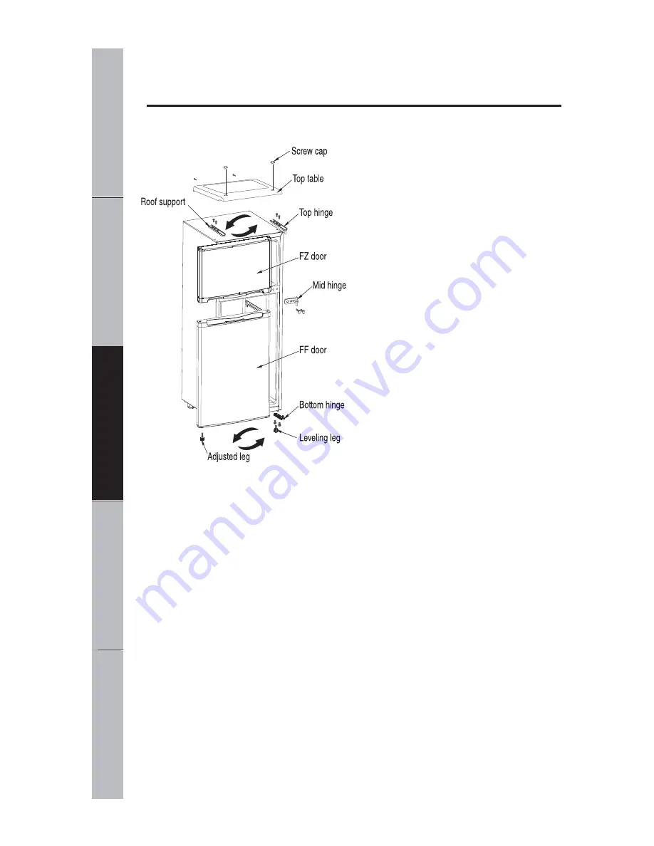 GE 3ft 2 Door Скачать руководство пользователя страница 11