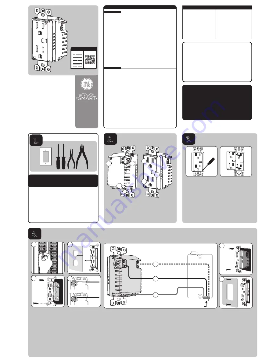 GE 40795 Скачать руководство пользователя страница 1