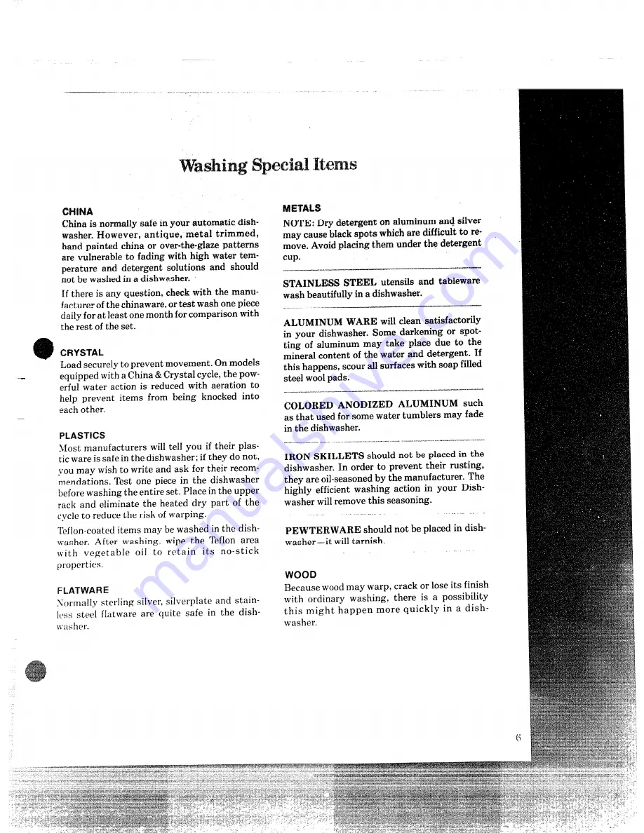 GE 49-5215 Use And Care Book Manual Download Page 6