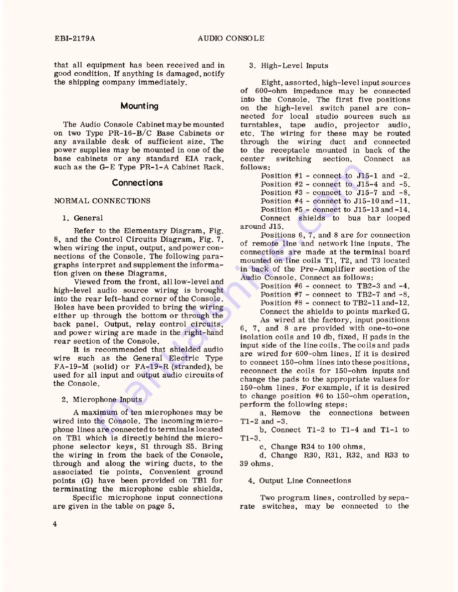 GE 4BC21A1 Instructions Manual Download Page 12