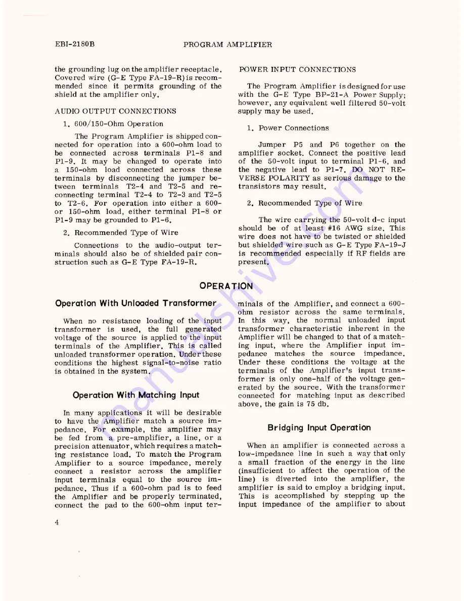 GE 4BC21A1 Скачать руководство пользователя страница 43