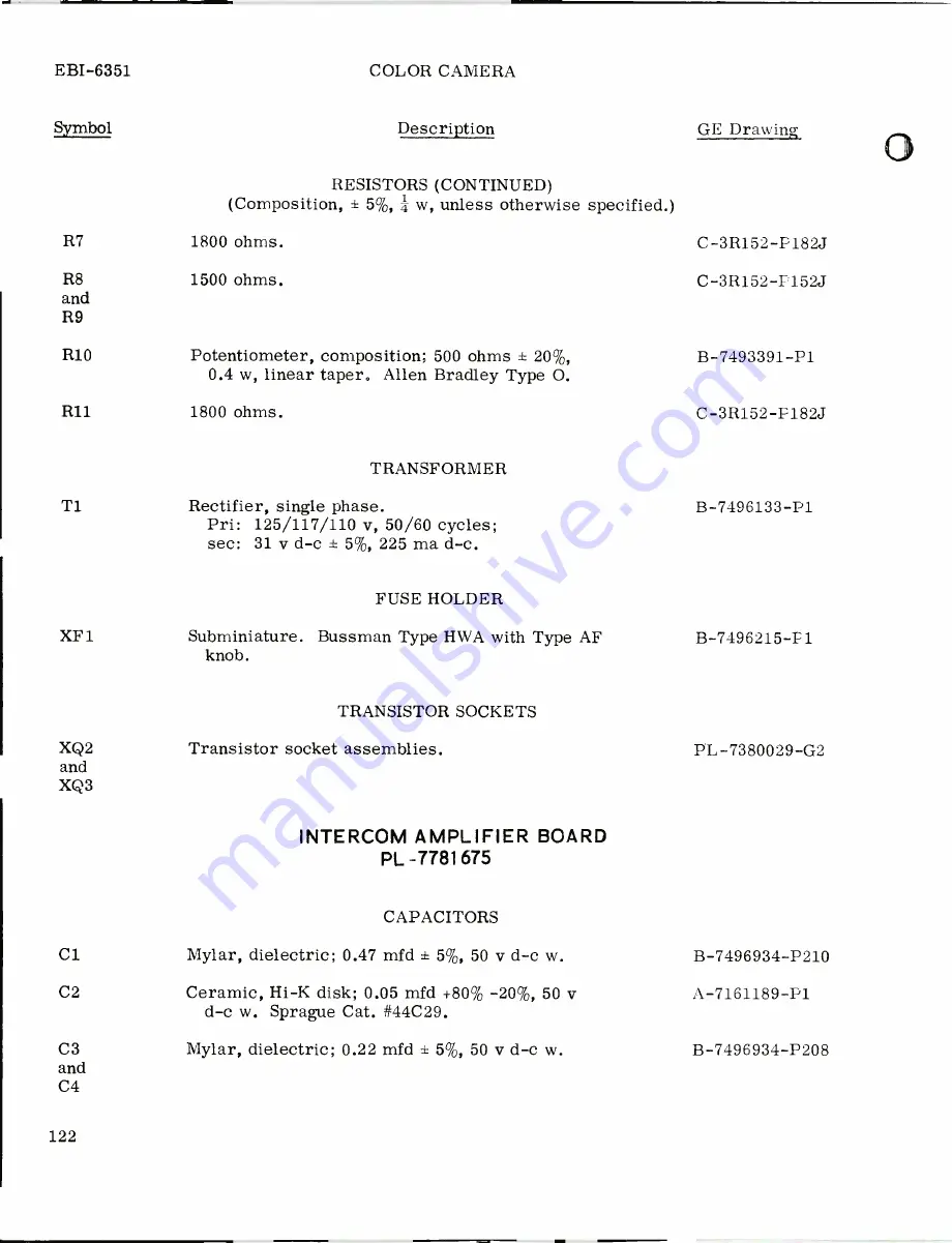 GE 4PC19D3 Instructions Manual Download Page 136