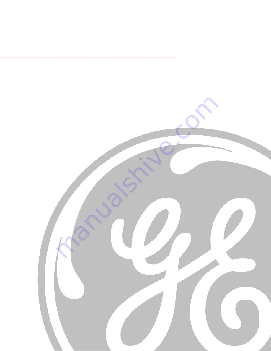 GE 68K System User Manual Download Page 1