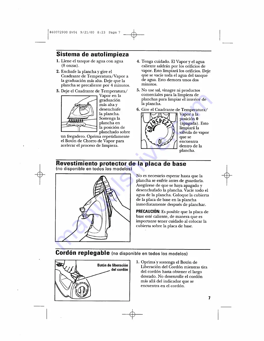 GE 840072900 Owner'S Manual Download Page 17