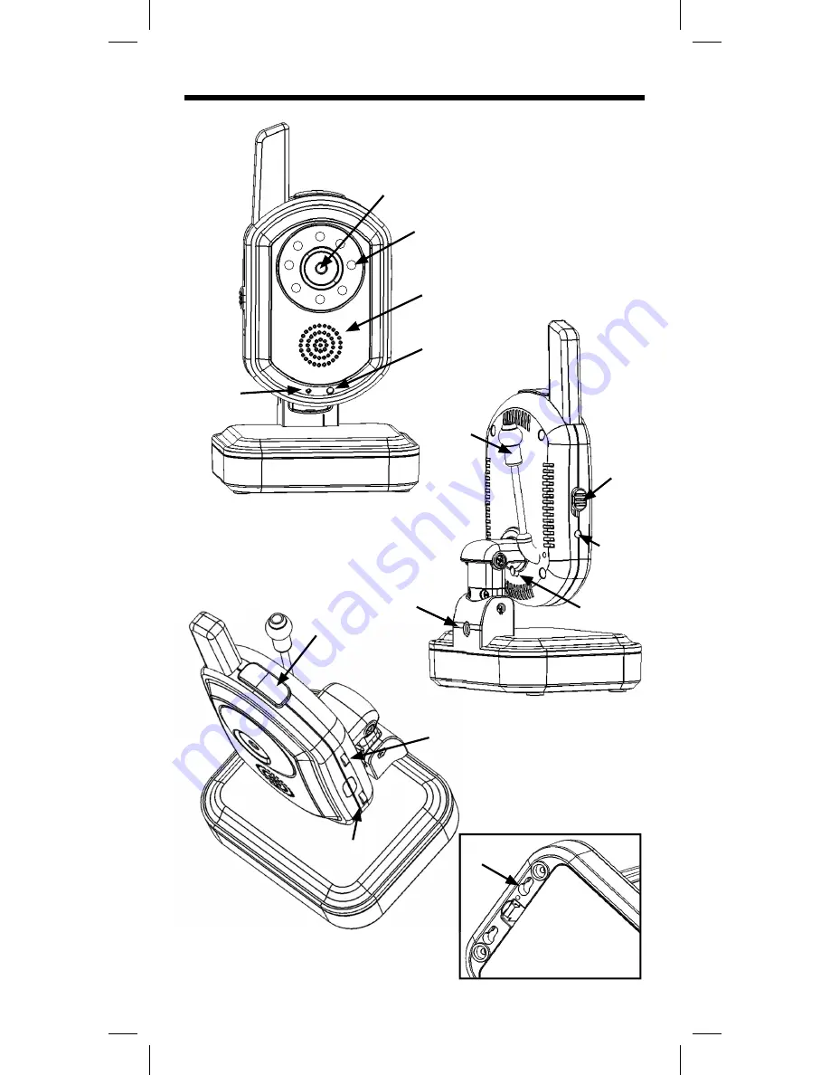 GE Add-on Wireless Color Digital Camera User Manual Download Page 3