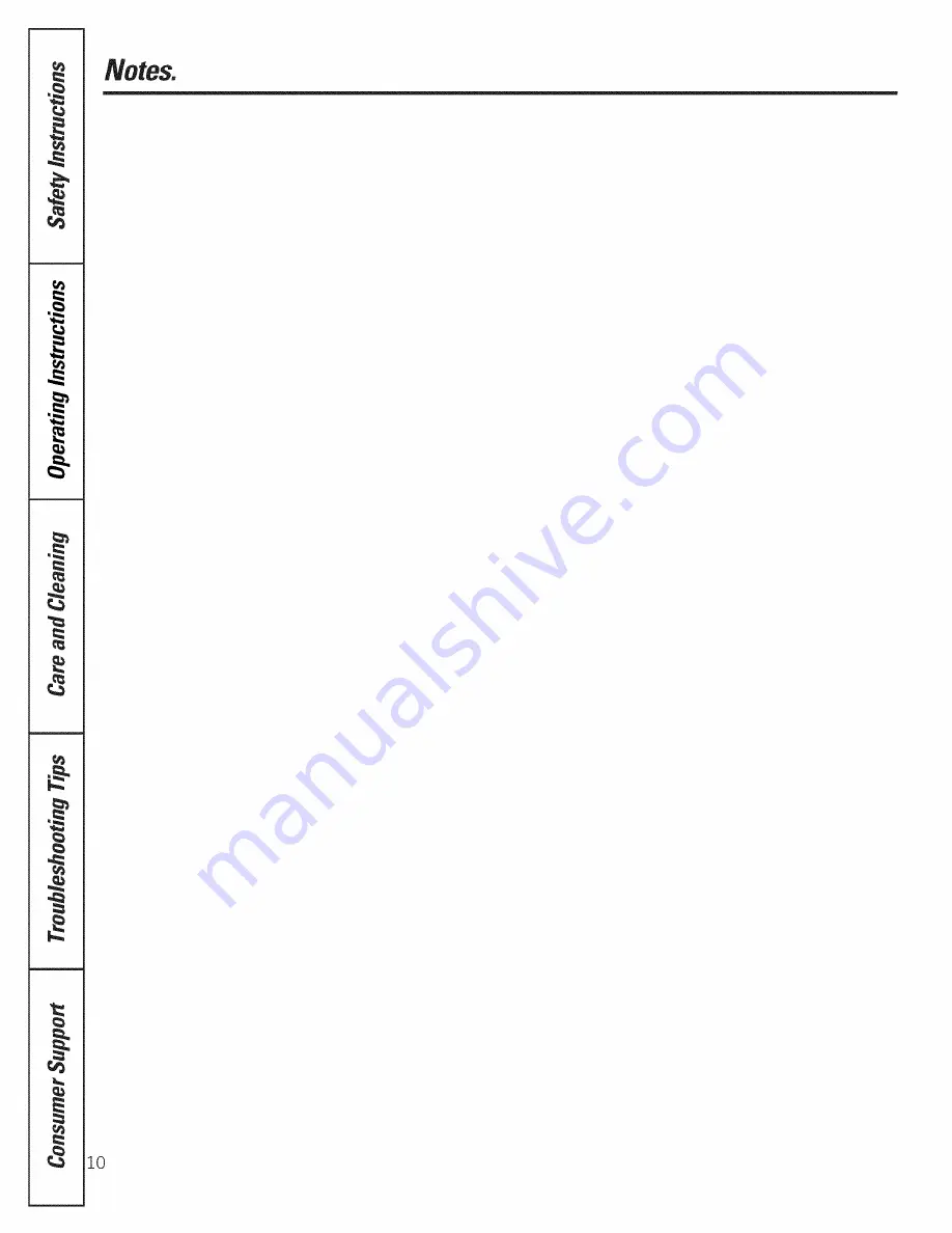 GE ADEL30 Owner'S Manual Download Page 46