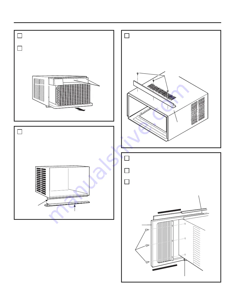 GE AEE08AQ Owner'S Manual & Installation Instructions Download Page 10