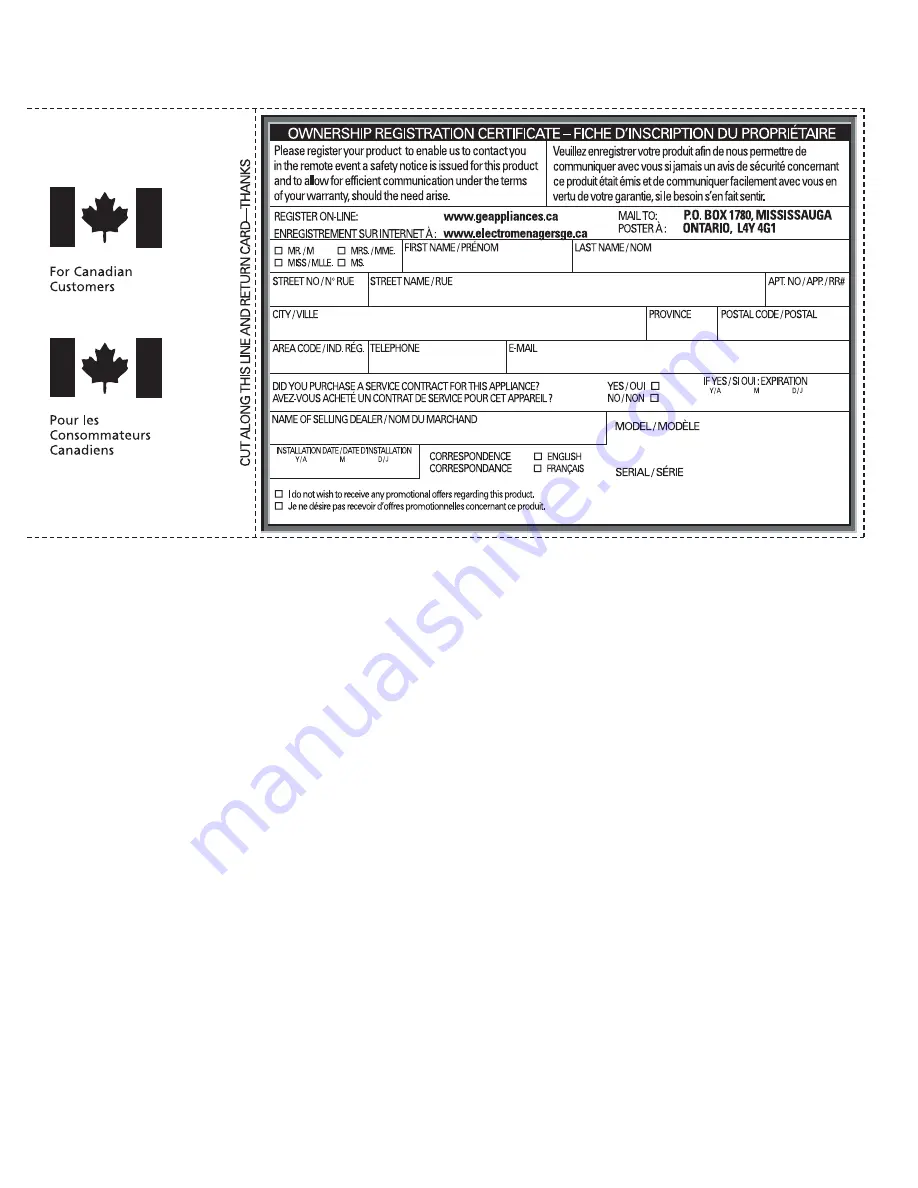 GE AEE18DK Owner'S Manual Download Page 18