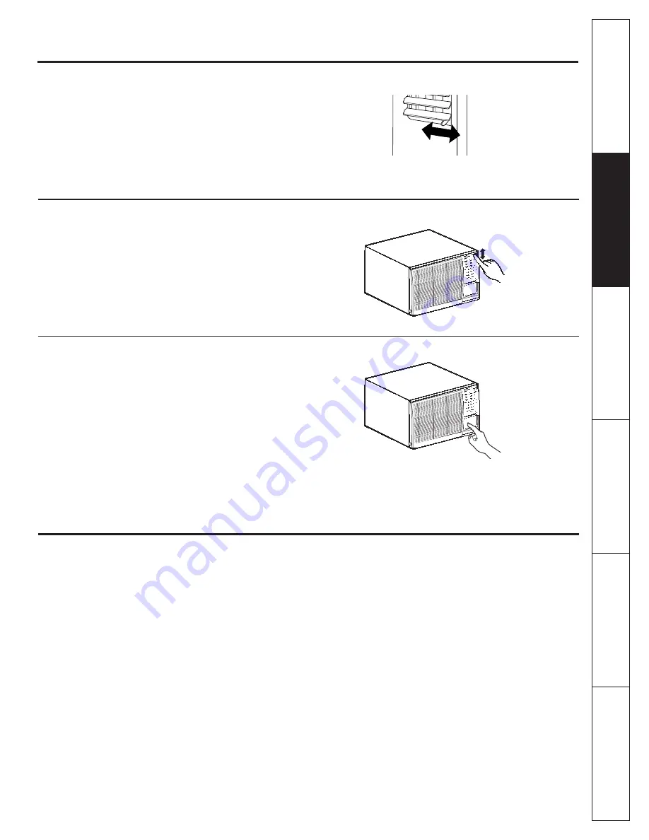 GE AEE18DK Owner'S Manual Download Page 47