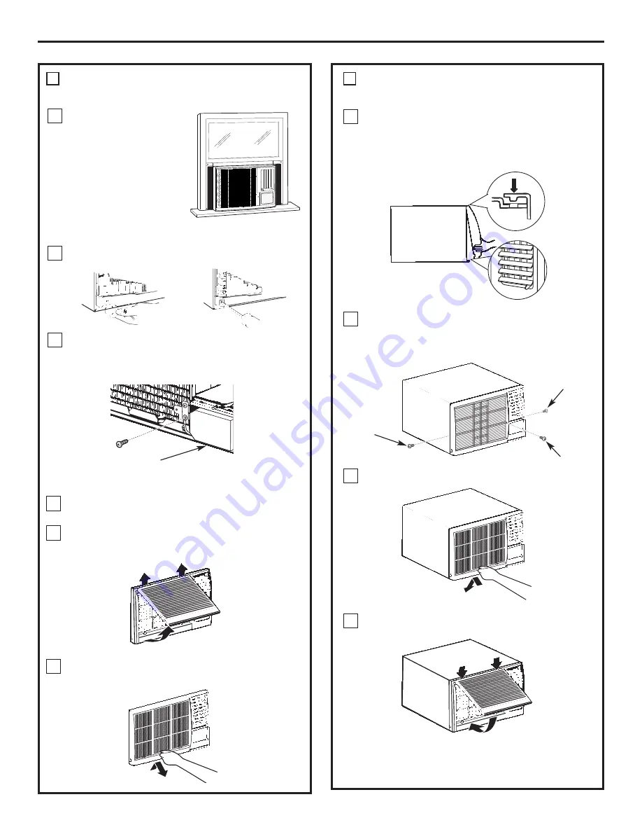 GE AEE18DK Owner'S Manual Download Page 54