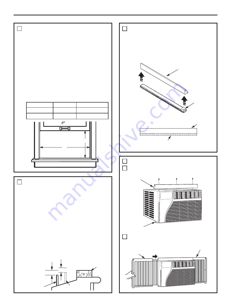 GE AEH05 Series Owner'S Manual And Installation Instructions Download Page 26