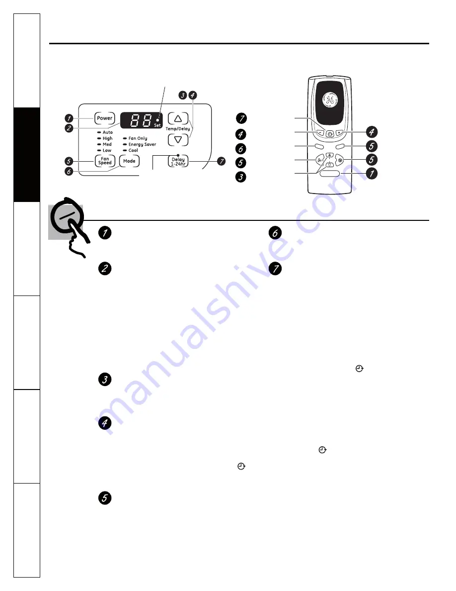 GE AEH05 Series Owner'S Manual And Installation Instructions Download Page 36