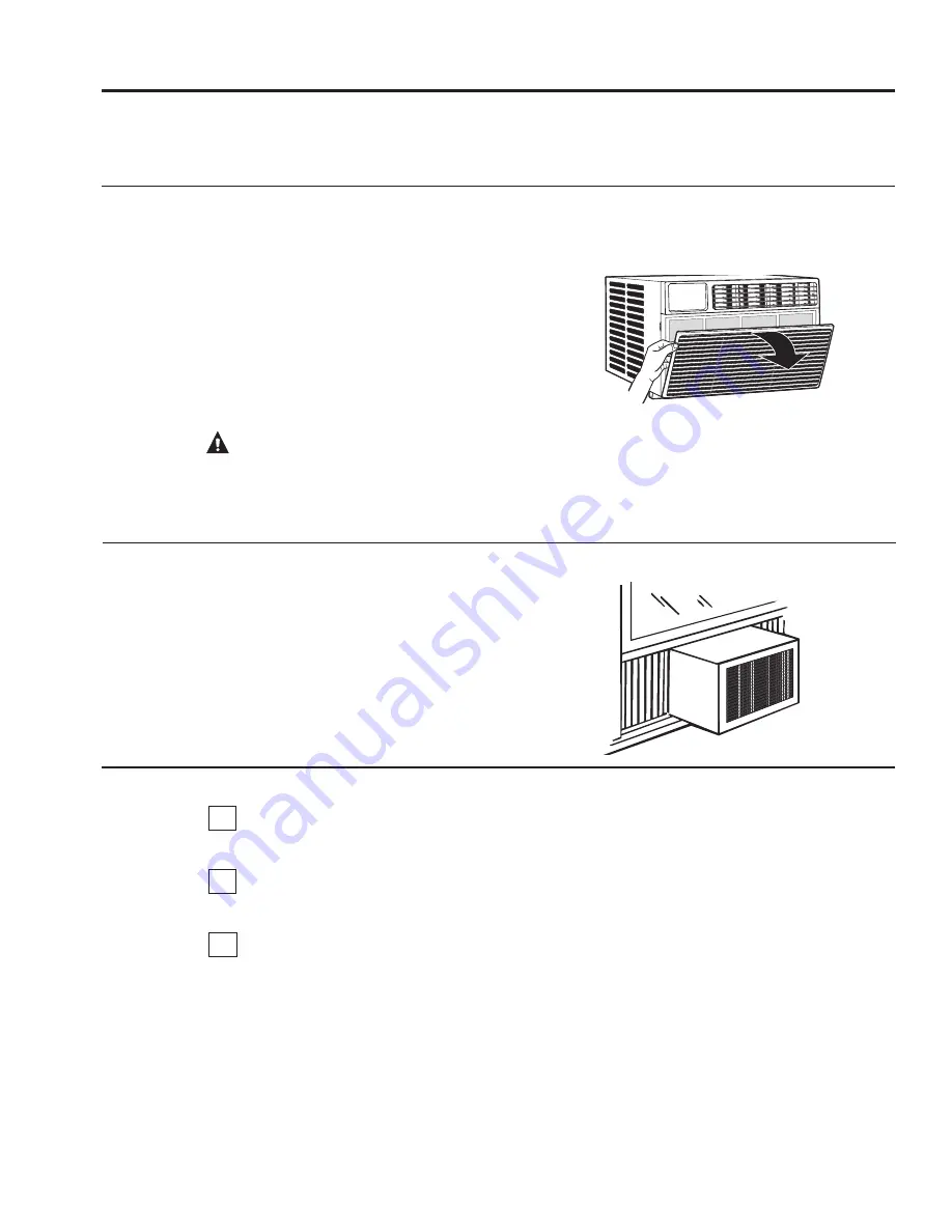 GE AEN08 Series Owner'S Manual And Installation Instructions Download Page 24