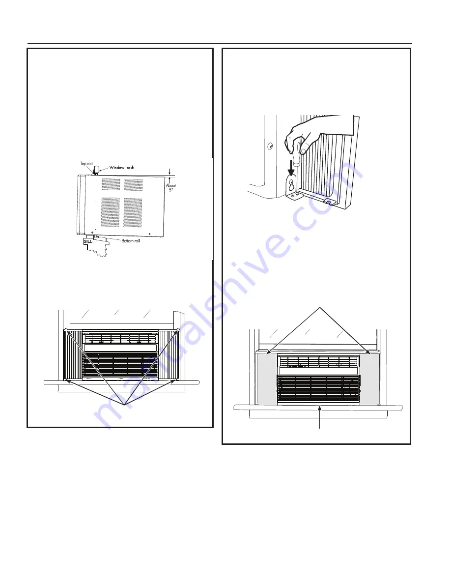 GE AHC08 Owner'S Manual & Installation Instructions Download Page 11