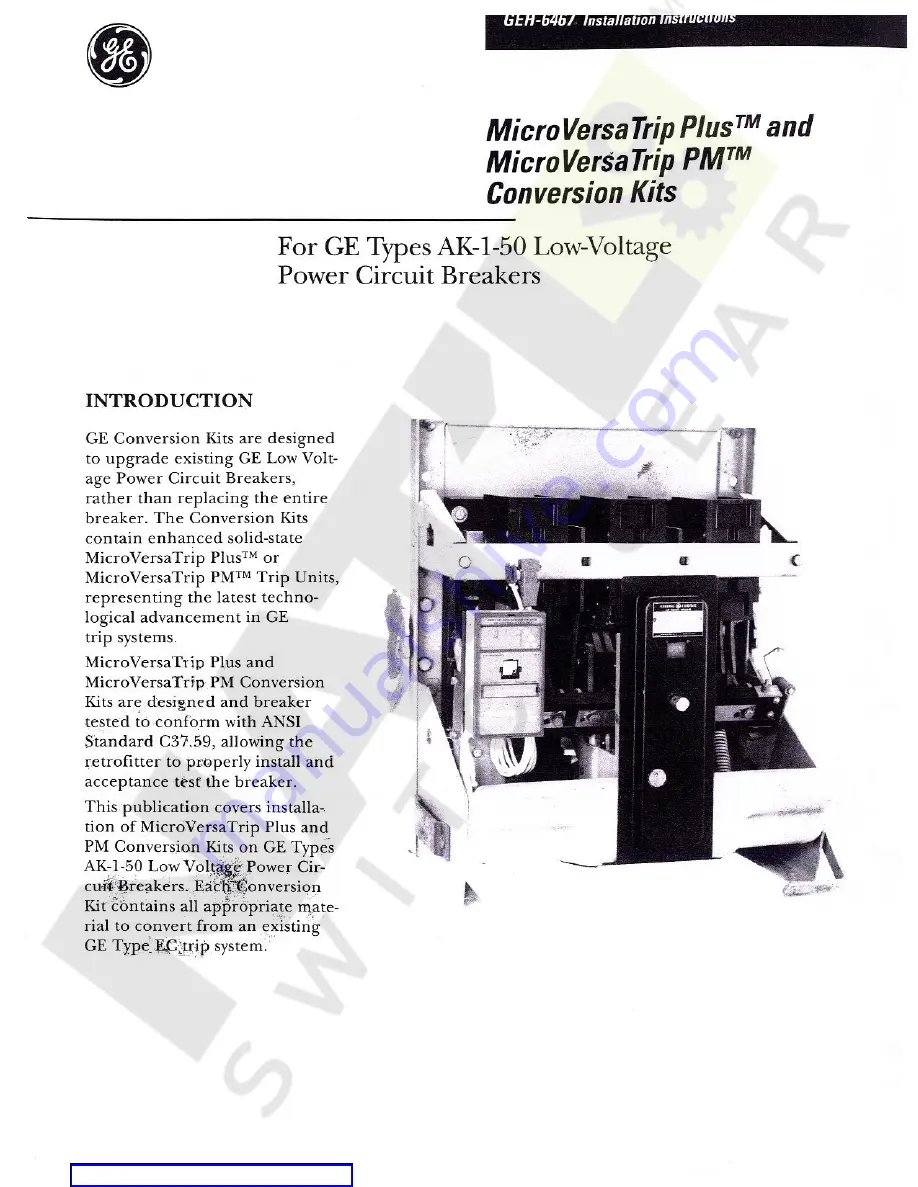 GE AK-1-50 Скачать руководство пользователя страница 1