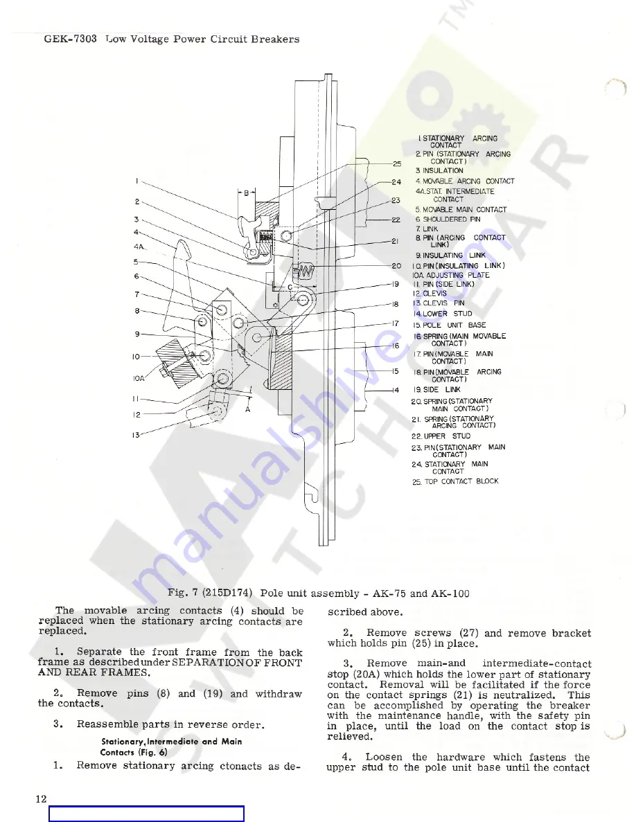 GE AK-100 Series Скачать руководство пользователя страница 12