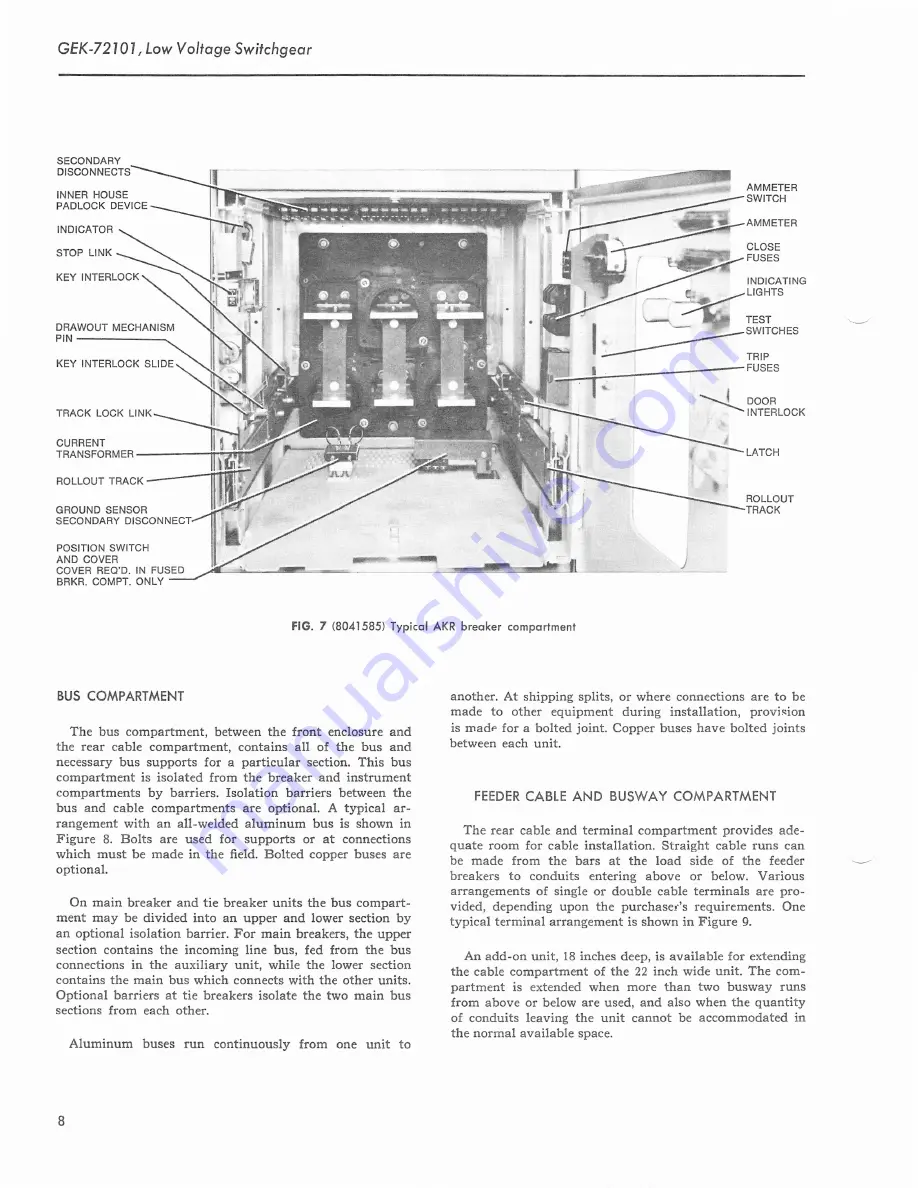 GE AKD-6 Instructions Manual Download Page 8