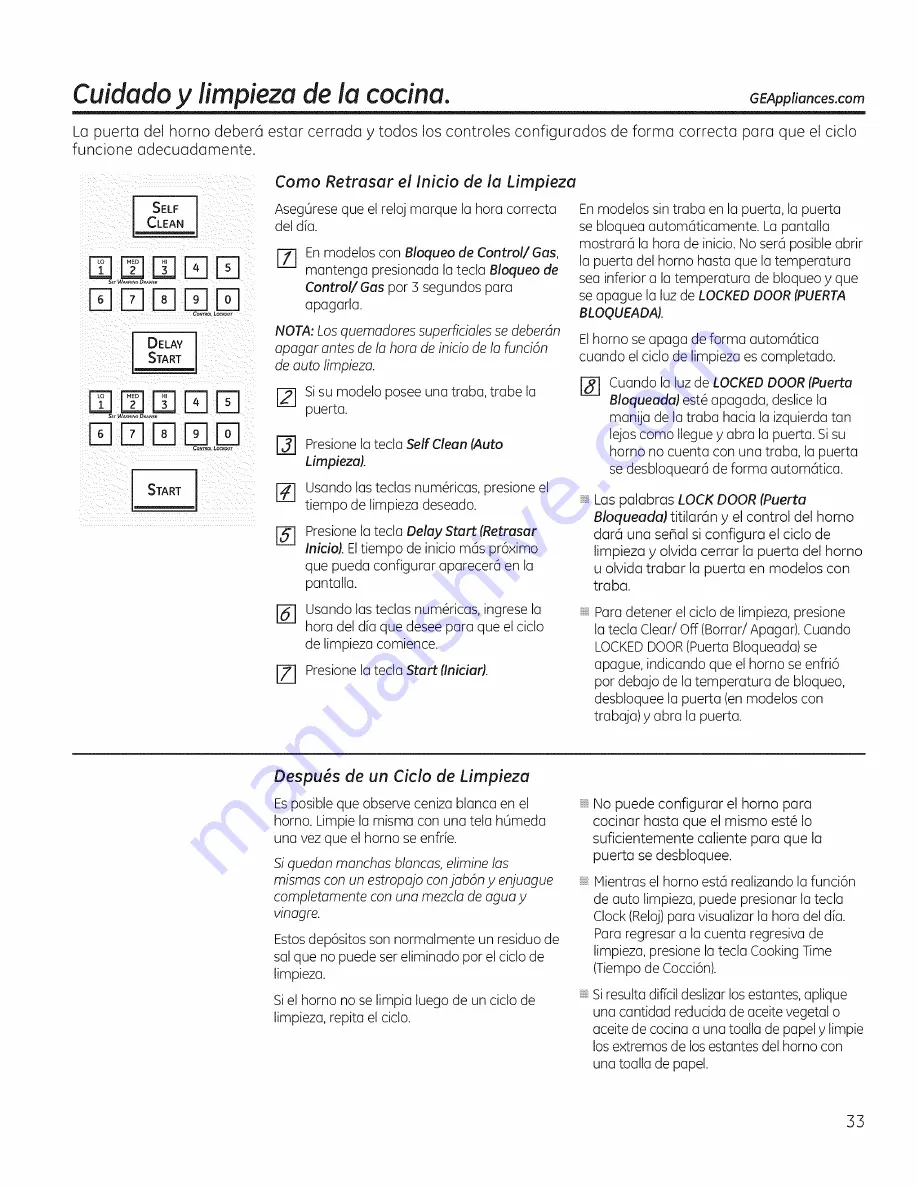 GE Appliances CG5985 Скачать руководство пользователя страница 97