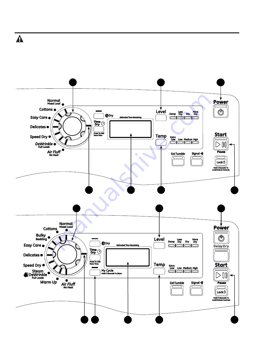 GE Appliances GFDN110 Owner'S Manual Download Page 6