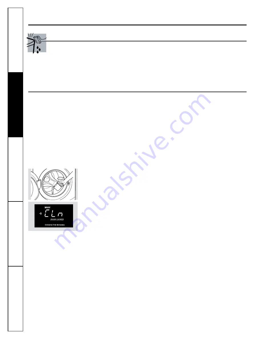 GE Appliances GFWN1100 Owner'S Manual & Installation Instructions Download Page 12