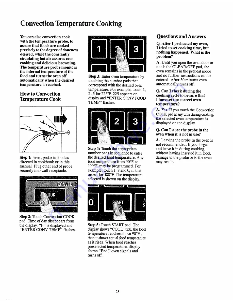 GE Appliances JVM1920 Use And Care Manual Download Page 28