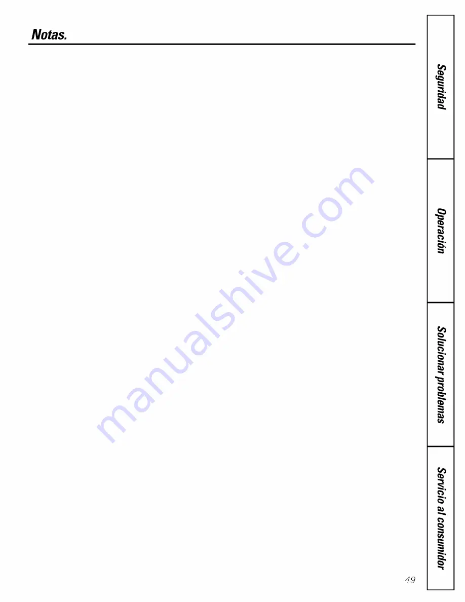 GE Appliances Profile WASE4220 Owner'S Manual Download Page 49