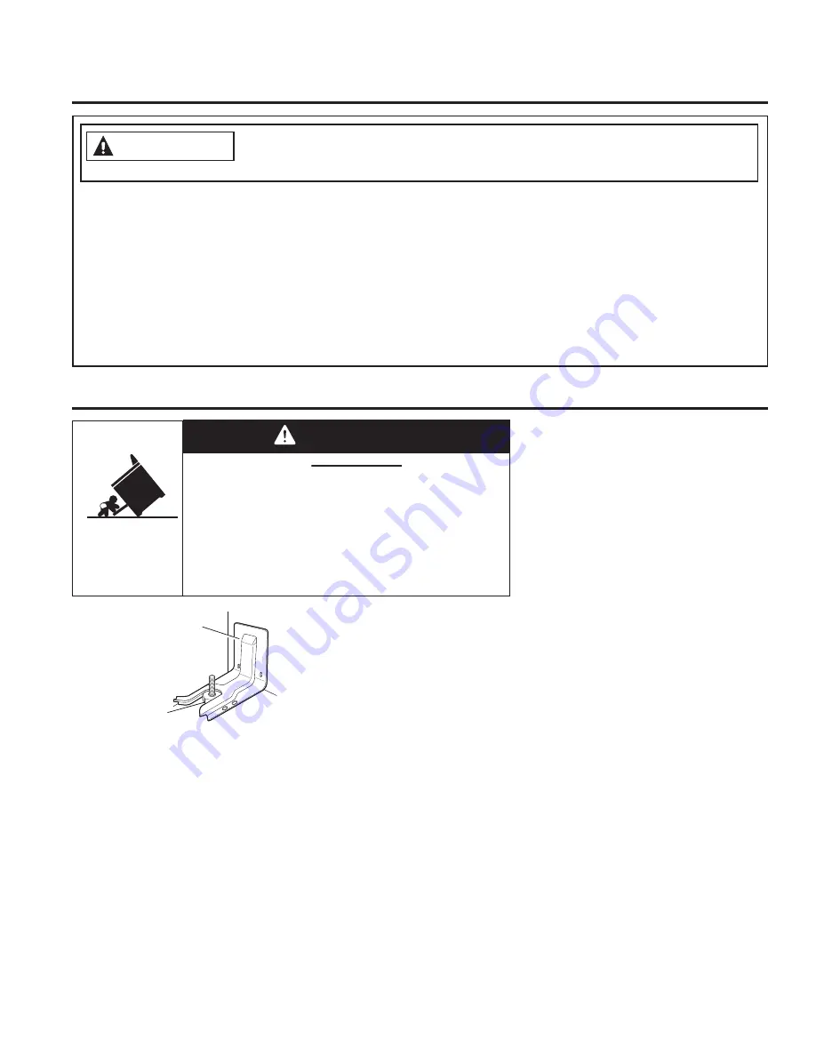 GE Artistry AGBS45DEFBS Owner'S Manual Download Page 2