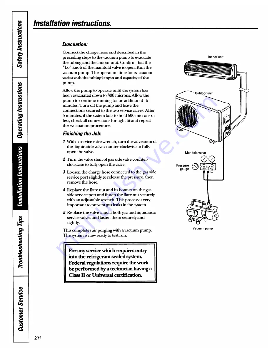 GE AS0CD09 Series Скачать руководство пользователя страница 26