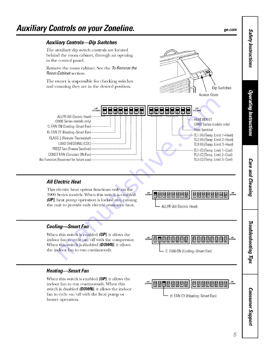 GE AZ29E07DACM1 and Owner'S Manual And Installation Instructions Download Page 5