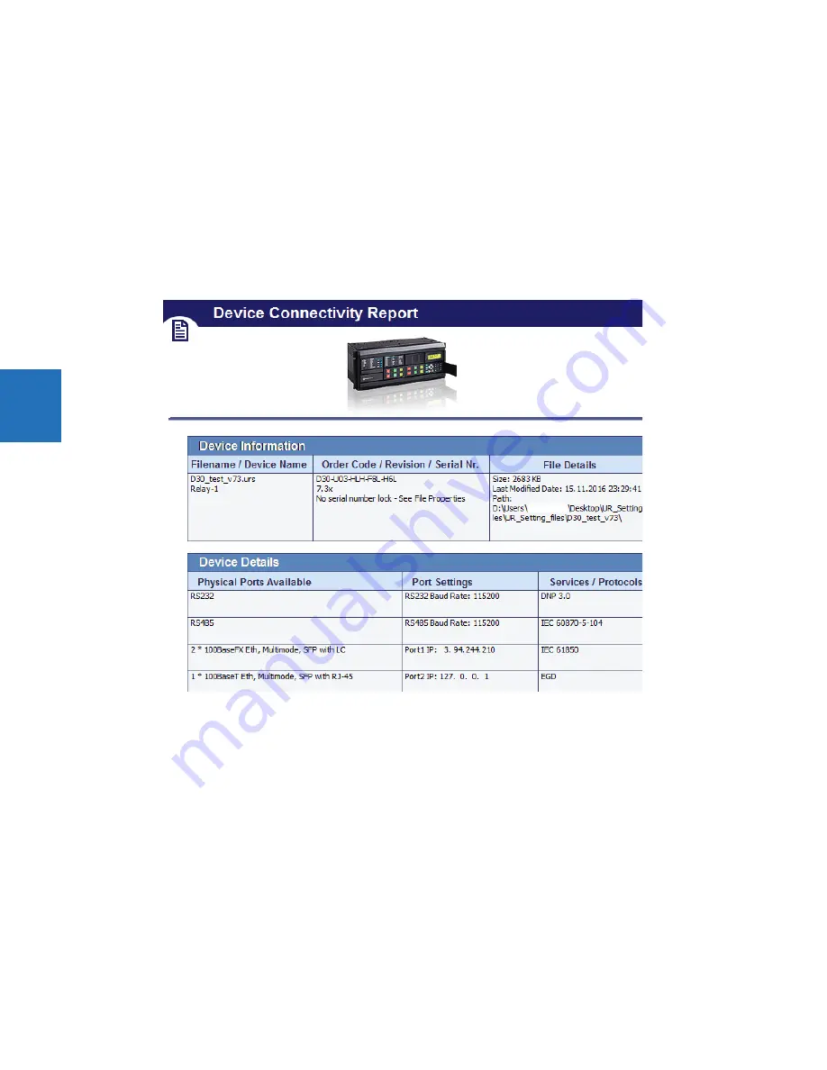 GE b30 Instruction Manual Download Page 198