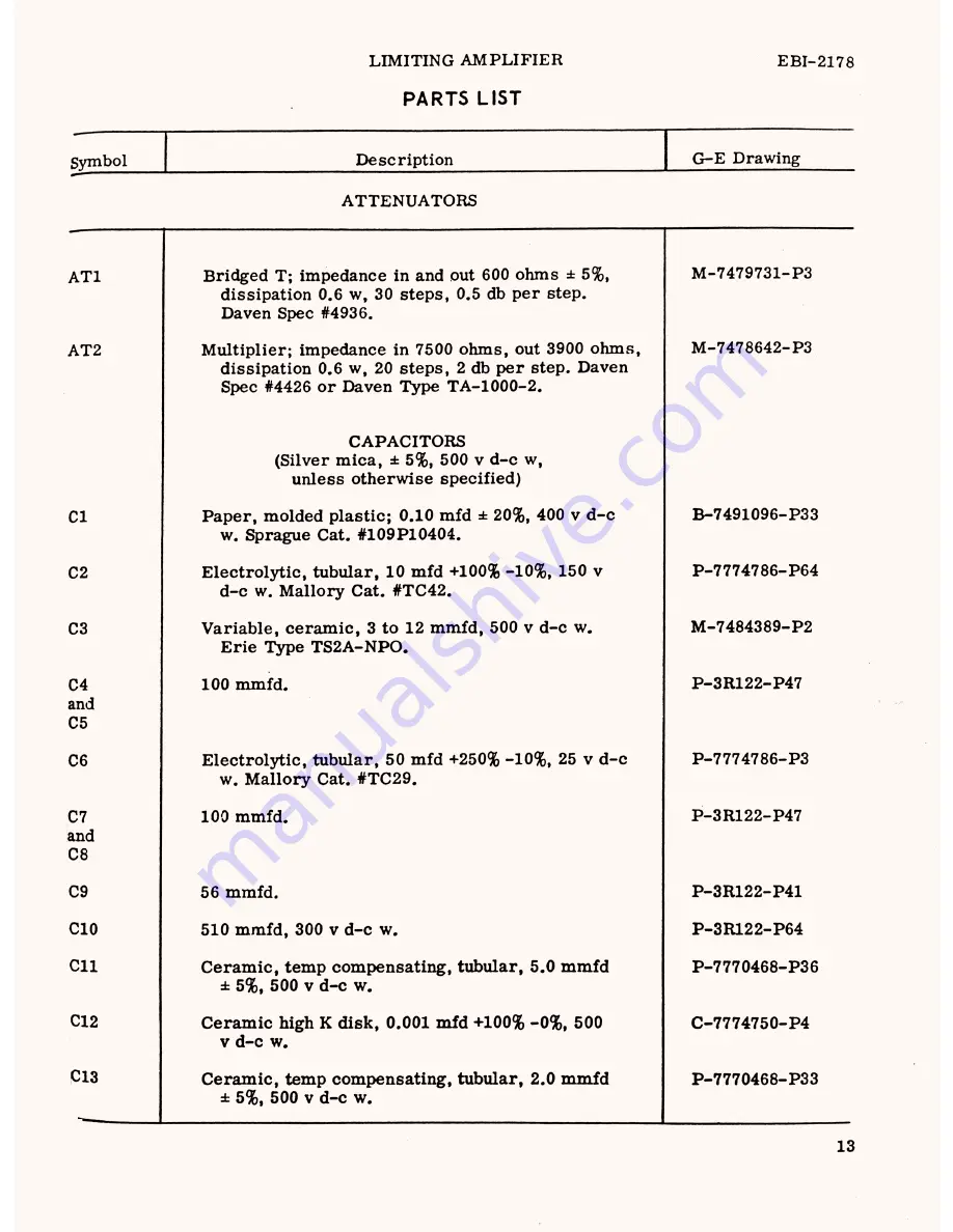 GE BA-7A Manual Download Page 18