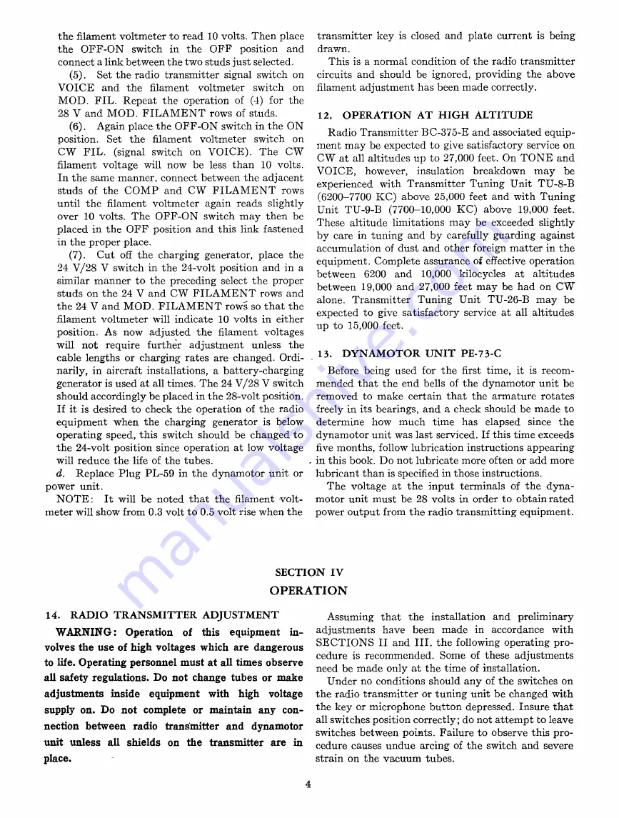 GE BC-375-E Preliminary Instructions Download Page 7