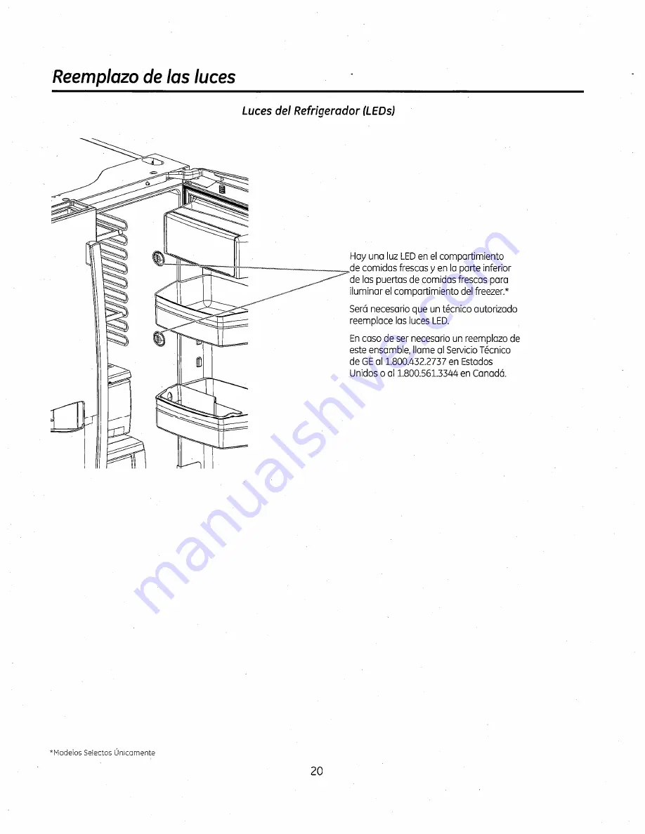 GE Bottom Freezer Refrigerators Скачать руководство пользователя страница 112