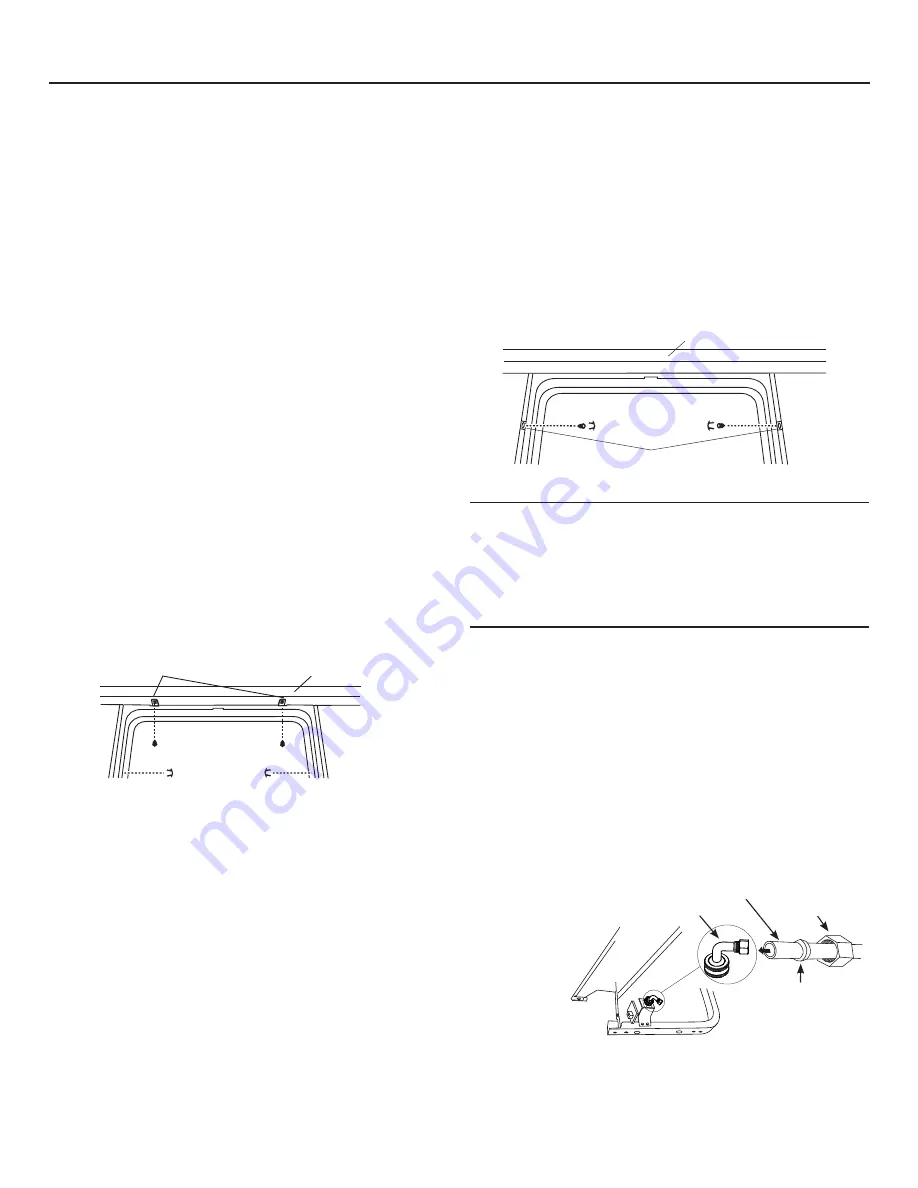 GE Built-In Dishwasher Installation Instructions Manual Download Page 11