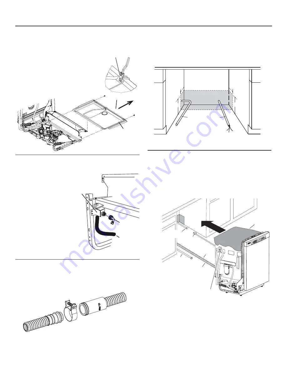 GE Built-In Dishwasher Installation Instructions Manual Download Page 39